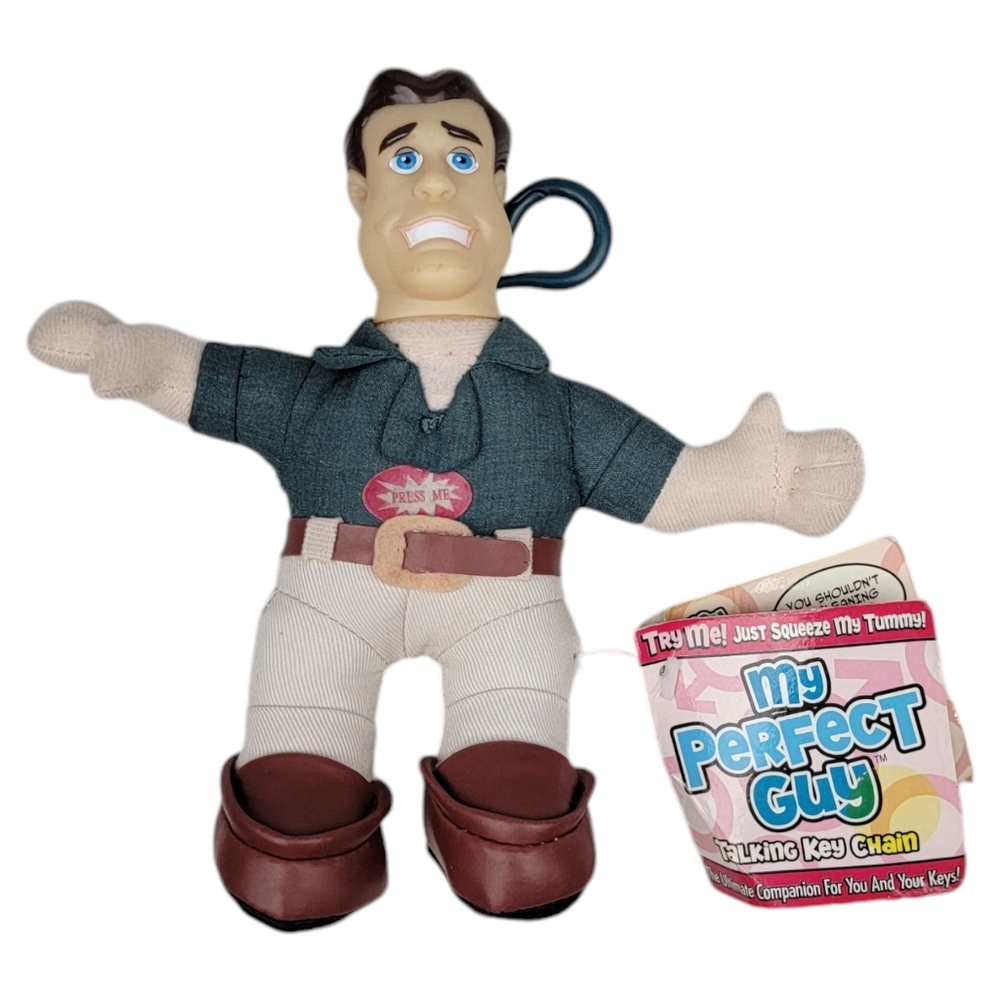 My Perfect Guy Talking Key Chain 7"- Innovage 2004 READ****